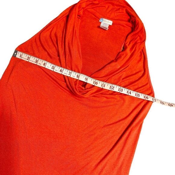 Orange Rubber Ducky sleeveless plunge neck tank top - Picture 7 of 9